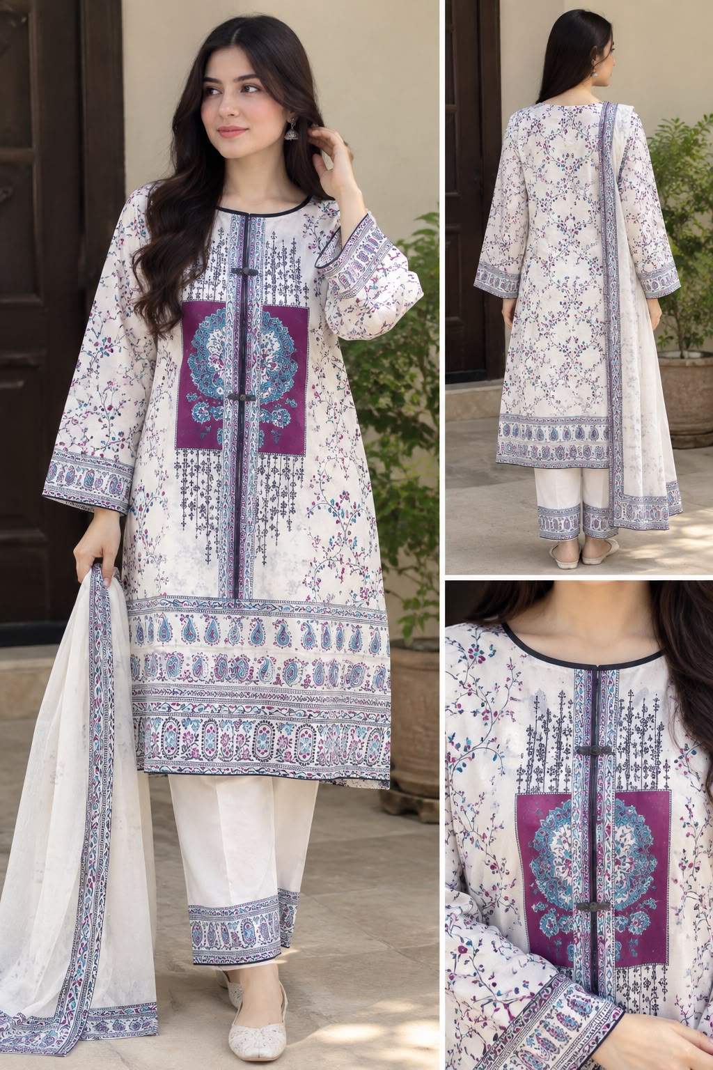 Arrow Silk Printed